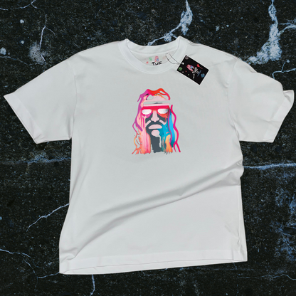 O.G Logo Neon Tee White