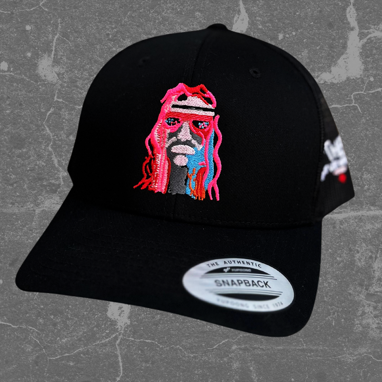 Neon Pink OG Cap Black