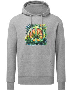 CannaPeace Hoodie Grey